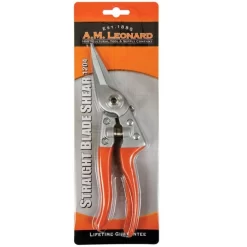 Leonard Straight Blade Pruning Shears, 8.625-inch Length -Garden-Tools 1204 1