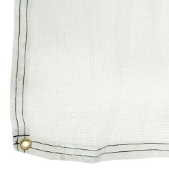 Poly Burlap Tarp Woven Polypropylene Grommets 12.5ft X 24ft