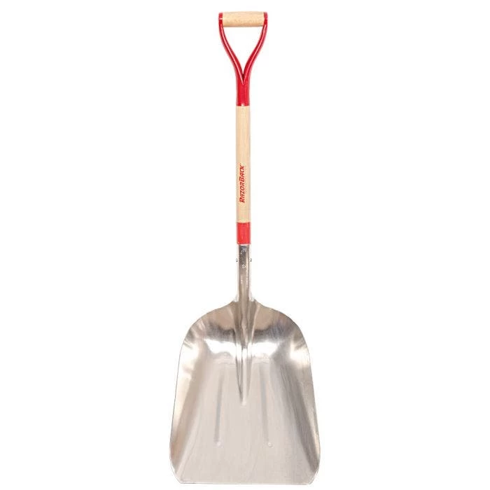 Razor-Back® Size 12 Western Pattern Aluminum Scoop 1 Razor-Back® Size 12 Western Pattern Aluminum Scoop