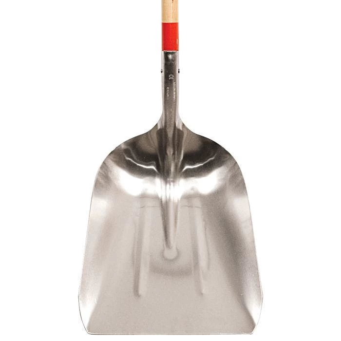 Razor-Back® Size 10 Western Pattern Aluminum Scooop 4 Razor-Back® Size 10 Western Pattern Aluminum Scooop - Image 4