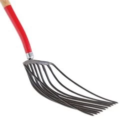 10-Tine Razor-Back® Forged Steel Scoop Fork, 30-inch D-Grip Handle 6 10-Tine Razor-Back® Forged Steel Scoop Fork, 30-inch D-Grip Handle -Garden-Tools 1427f 2 1