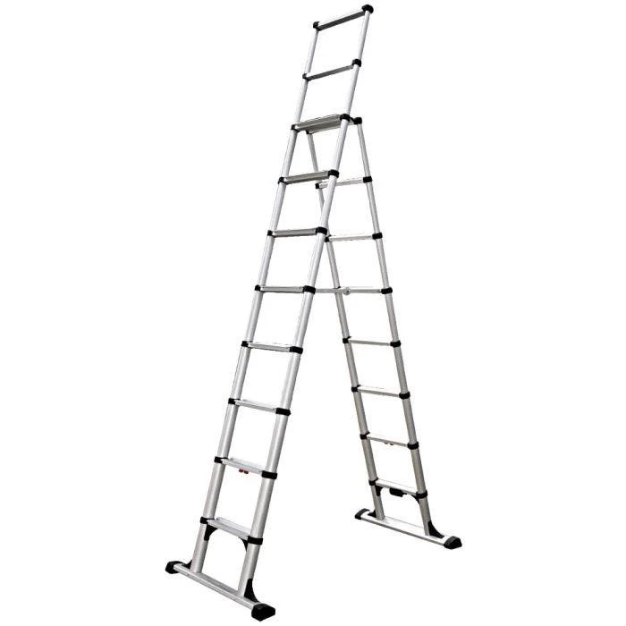 Telesteps 10-Foot Professional Telescoping Combination Ladders 1 Telesteps 10-Foot Professional Telescoping Combination Ladders