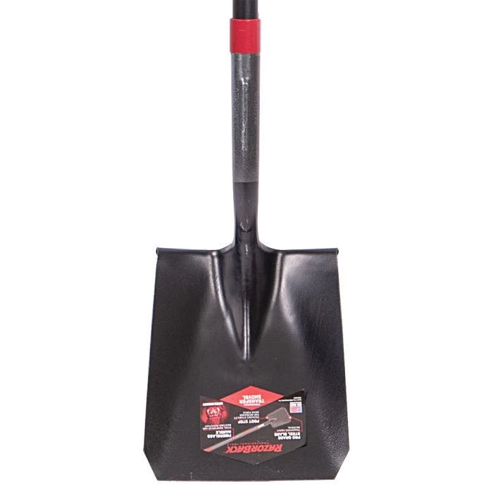 Razor-Back® Square Open-Back Shovel With 48-Inch Fiberglass Handle 2 Razor-Back® Square Open-Back Shovel With 48-Inch Fiberglass Handle - Image 2