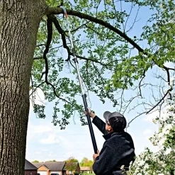 Leonard 4-Section Aluminum Telescopic Pole Saw With 16-Inch Blade 7 Leonard 4-Section Aluminum Telescopic Pole Saw With 16-Inch Blade -Garden-Tools 18tps live vert7