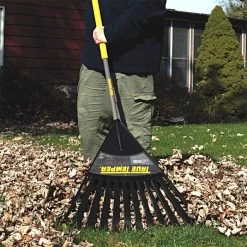 Clog-Free Poly Leaf Rake -Garden-Tools 1906300 2 1