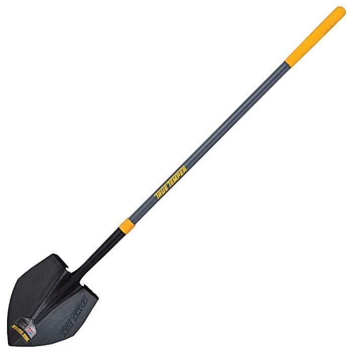 True Temper Round-Point Excavator Shovel 1 True Temper Round-Point Excavator Shovel