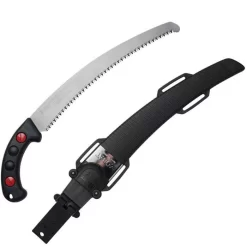 Silky Zubat Pruning Saw With Scabbard, 13-inch Curved Blade