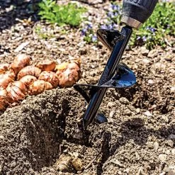 Power Planter Bulb Auger & Bedding Plant Tool -Garden-Tools 307 blk 4