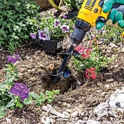Power Planter Bulb Auger & Bedding Plant Tool -Garden-Tools 307 blk 7