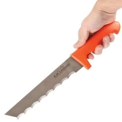 Leonard Wavy Edge Stainless Steel Cut-All Knife, 8-Inch Blade -Garden-Tools 4041t 2