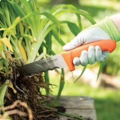 Leonard Wavy Edge Stainless Steel Cut-All Knife, 8-Inch Blade -Garden-Tools 4041t 7