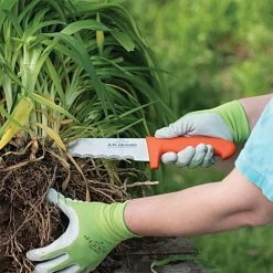 Leonard Wavy Edge Stainless Steel Cut All Knife, 13-Inch Blade -Garden-Tools 4042t 2