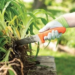 Leonard Wavy Edge Stainless Steel Cut All Knife, 13-Inch Blade -Garden-Tools 4042t 3