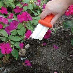 Classic Stainless Steel Soil Knife By A.M. Leonard, 6in Dual Edged Blade, Lifetime Warranty 14 Classic Stainless Steel Soil Knife By A.M. Leonard, 6in Dual Edged Blade, Lifetime Warranty -Garden-Tools 4750 8