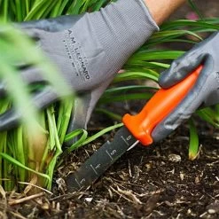 Deluxe Soil Knife And Sheath Kit By A.M. Leonard, 6in Blade, Lifetime Warranty -Garden-Tools 4752 3 2