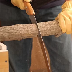 Leonard Tri Edge Curved Blade Pruning Saw And Scabbard Combo Hardwood Handle -Garden-Tools 641h np 2