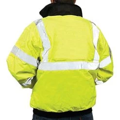 Majestic-Lined Yellow Bomber Jacket Class III - Size 2XL 6 Majestic-Lined Yellow Bomber Jacket Class III - Size 2XL -Garden-Tools 751301 1 1