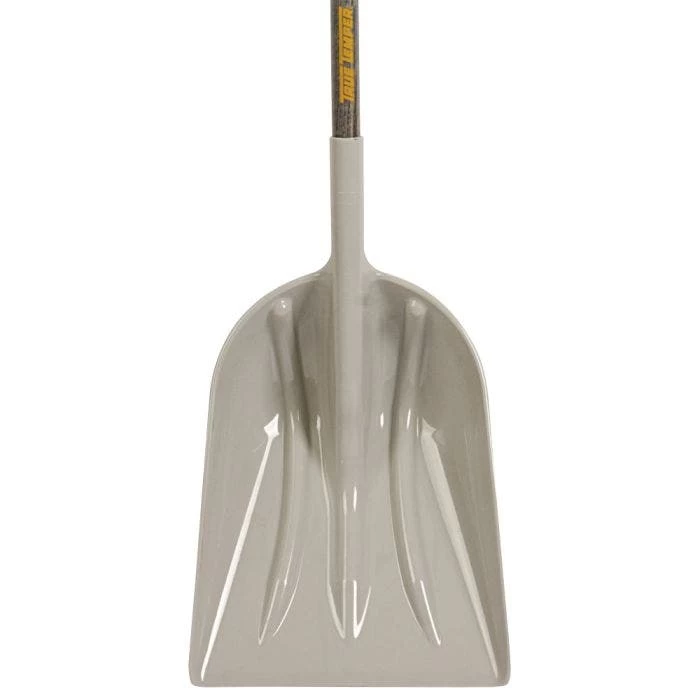 True Temper Long-Handled Poly Scoop Shovel 2 True Temper Long-Handled Poly Scoop Shovel - Image 2