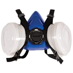 Disposable Half-Mask Respirator With Adjustable Head Strap