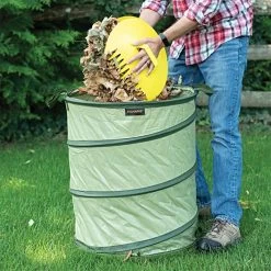 Fiskars Kangaroo Pop-Up Bag, 30 Gallon With Hard Shell Base 24 Fiskars Kangaroo Pop-Up Bag, 30 Gallon With Hard Shell Base -Garden-Tools 9413 10