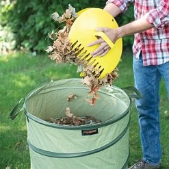 Fiskars Kangaroo Pop-Up Bag, 30 Gallon With Hard Shell Base 26 Fiskars Kangaroo Pop-Up Bag, 30 Gallon With Hard Shell Base -Garden-Tools 9413 12