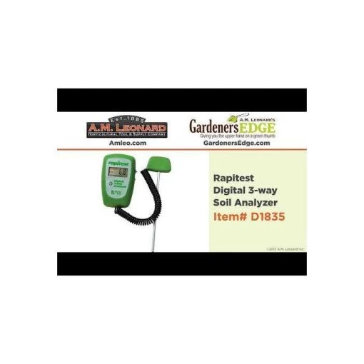 Fashionable Christmas Gifts Digital 3Way Soil Analyzer Now at Garden