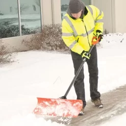 Leonard HD 42-in Snow Pusher With Fiberglass Handle -Garden-Tools a242p 3