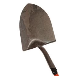 Leonard Forged Round-Point Shovel With 48-Inch Fiberglass Handle -Garden-Tools a3350 2 1 1