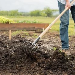 Leonard 5-Tine Forged Refuse Hook & Cultivator -Garden-Tools ac5 3