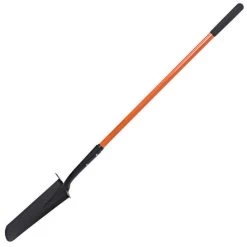 Leonard Drain Spade With 48-Inch Straight Fiberglass Handle -Garden-Tools ad16fl 2 1