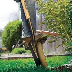 Leonard Drain Spade With 48-Inch Straight Wood Handle -Garden-Tools ad16l 4