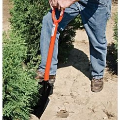 Steel Nursery Spade By A.M. Leonard, 13in Blade X 27in Length, Lifetime Warranty -Garden-Tools am12 5