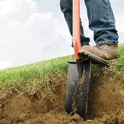 Leonard All Steel Nursery Spade With 15-Inch Blade And Straight Handle -Garden-Tools am15l 4