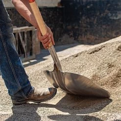 Leonard Heavy-Gauge Aluminum Scoop Shovel With 28-Inch D-Grip Handle -Garden-Tools ama12 7 1