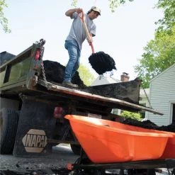 Leonard 10-Tine Forged Steel Scoop Fork With 30-Inch D-Grip Handle -Garden-Tools amf10 20