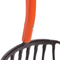 Leonard 10-Tine Forged Steel Scoop Fork With 48-Inch Straight Handle -Garden-Tools amf10l 5