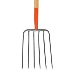 Leonard 6 Tine Forged Steel Manure Forks -Garden-Tools amf6 1