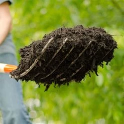 Leonard 6-Tine Forged Steel Manure Fork With 54-Inch Straight Handle -Garden-Tools amf6 6