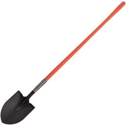 Leonard Round-Point Closed-Back Shovel With Tuff-Flexâ„¢ Composite Handle