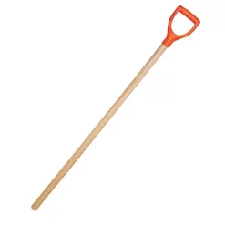 Leonard Ash Snow Pusher Handle W/Poly D-Grip 46In For A124P And A118P