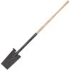 Leonard Classic Full Strap Spade With Straight Handle And Rubber Foot Pad
