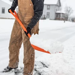Poly Scoop Shovel By A.M. Leonard, 17in X 14in Blade, 25in D-Grip Handle, Lifetime Warranty -Garden-Tools ap140 7 1