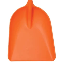 Poly Scoop Shovel By A.M. Leonard, 17in X 14in Blade, 25in D-Grip Handle, Lifetime Warranty -Garden-Tools ap140 8 1