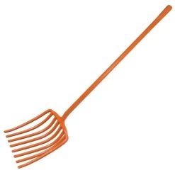 Leonard 8-Tine All Poly Scoop Fork, 63-inch Length -Garden-Tools apf805 2