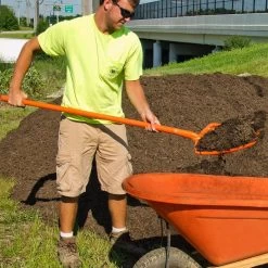 Leonard 8-Tine All Poly Scoop Fork, 63-inch Length -Garden-Tools apf805 4