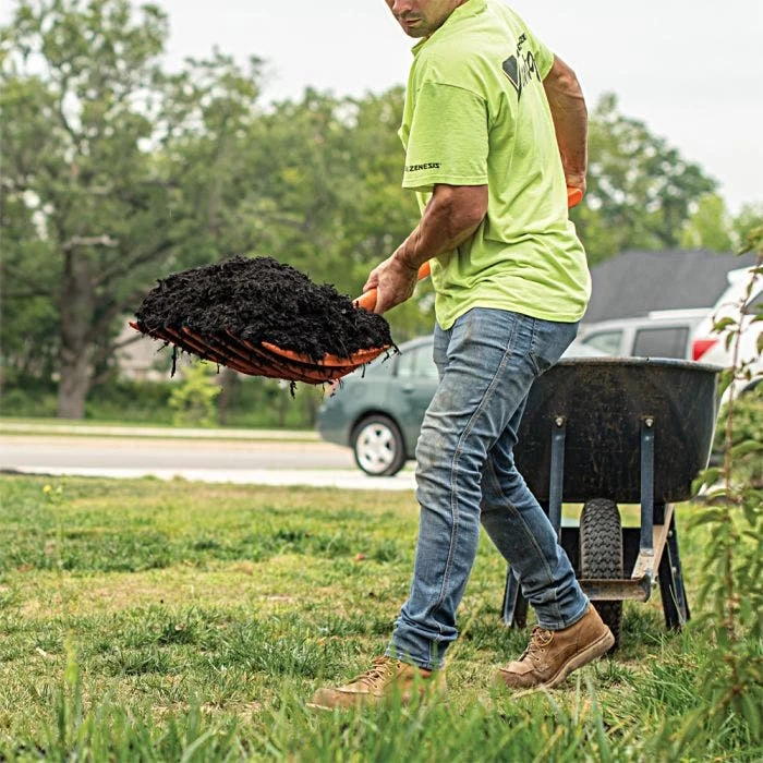 Poly Mulching Fork With D-Grip Handle By A.M. Leonard, 8 Tine, 15in Scoop X 44in Length, Lifetime Warranty 8 Poly Mulching Fork With D-Grip Handle By A.M. Leonard, 8 Tine, 15in Scoop X 44in Length, Lifetime Warranty - Image 8