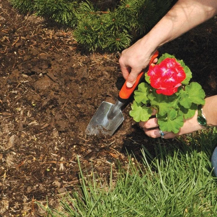Leonard Trowel Cast Aluminum W/ Gel Grip 2 Leonard Trowel Cast Aluminum W/ Gel Grip - Image 2