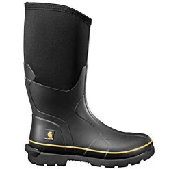 Carhartt Men's Mud Runner 15-Inch Waterproof Boots With Soft Toe, Size 8