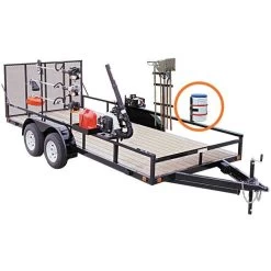 Water Cooler Landscape Truck & Trailer Rack -Garden-Tools crlt25 2 1