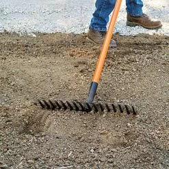 Leonard Straight Rake With Forged Steel Head And Composite Handle -Garden-Tools cs16 4 1